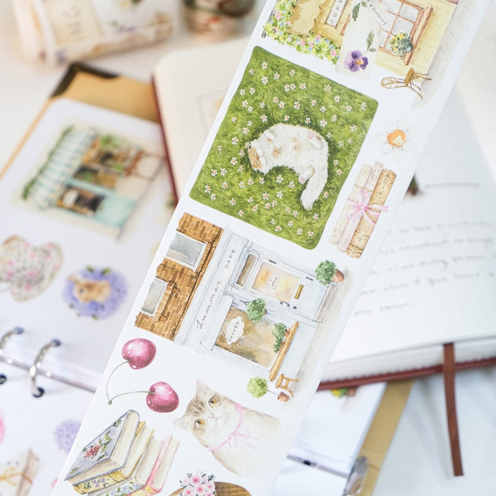 The Washi Tape Shop - Pre-cut Summer Cafe Washi/PET Tape