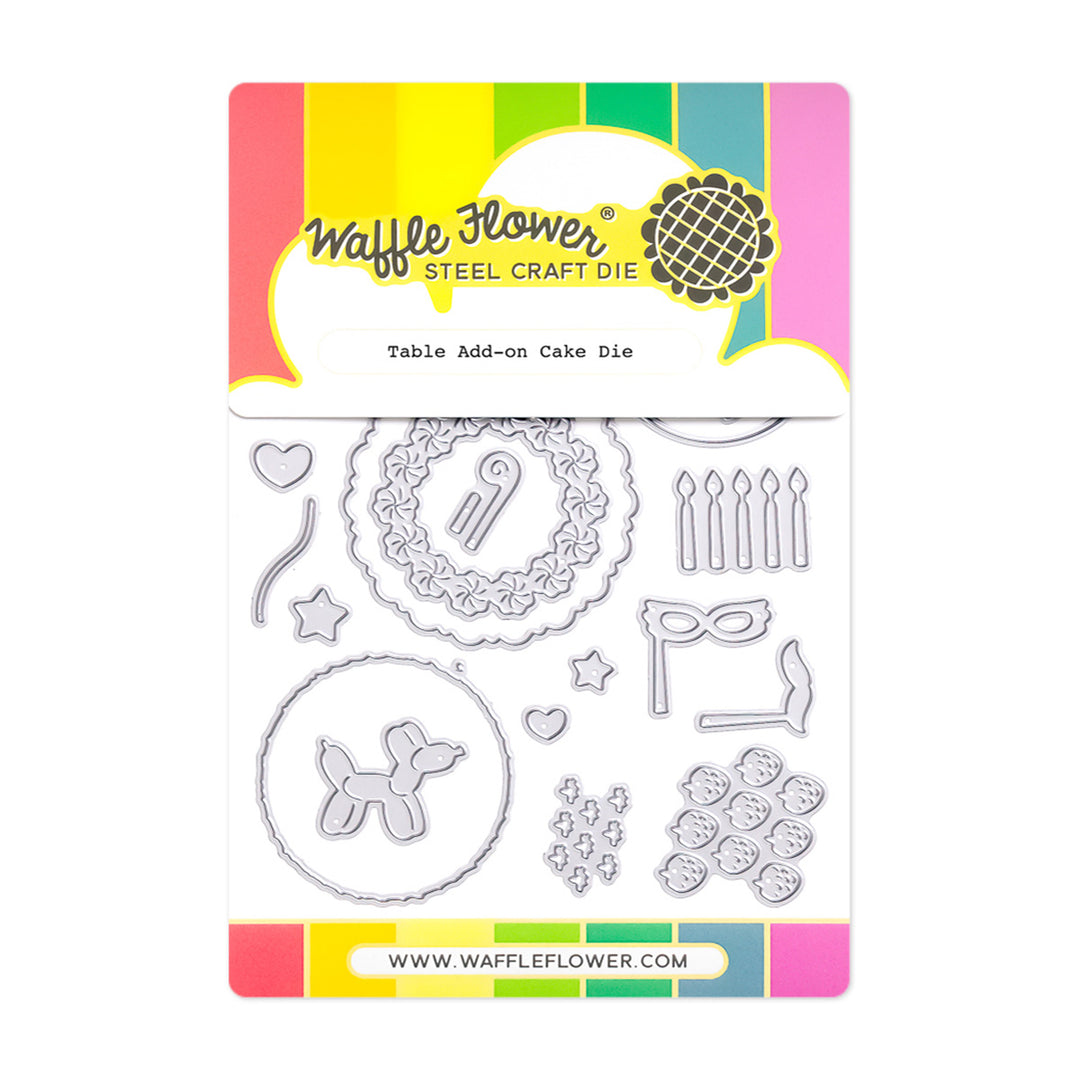 Waffle Flower - Table Add-on Cake Die