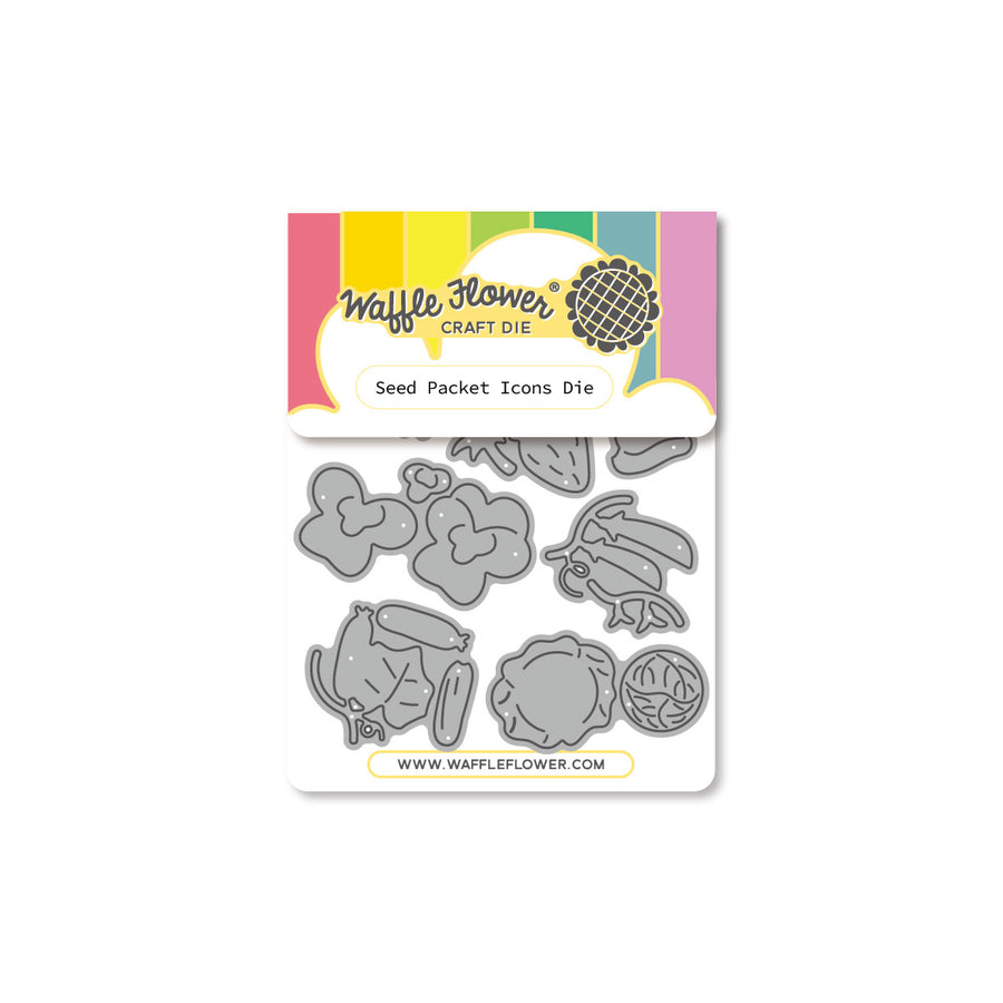 Waffle Flower - Seed Packet Icons Die