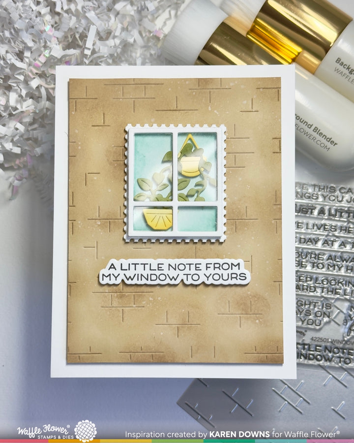 Waffle Flower - Window Sentiments Combo