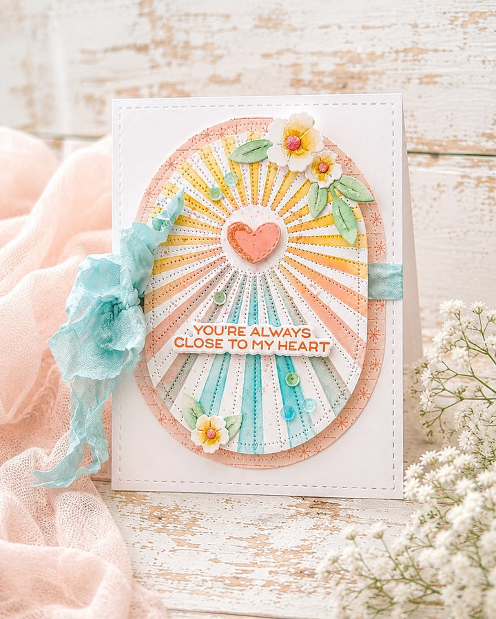 Waffle Flower - A2 Piercing Elongated Ovals Die
