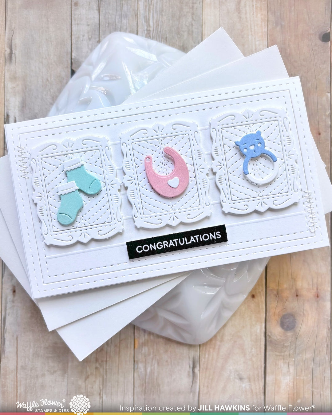 Waffle Flower - Subsentiments Baby Diecut