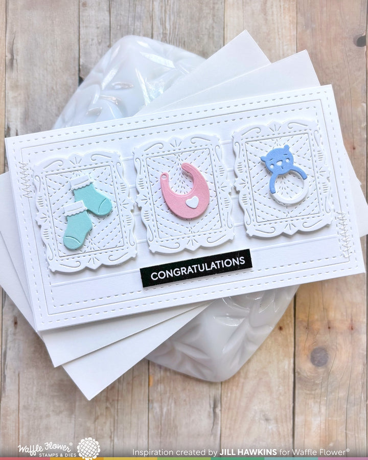 Waffle Flower - Subsentiments Baby Diecut