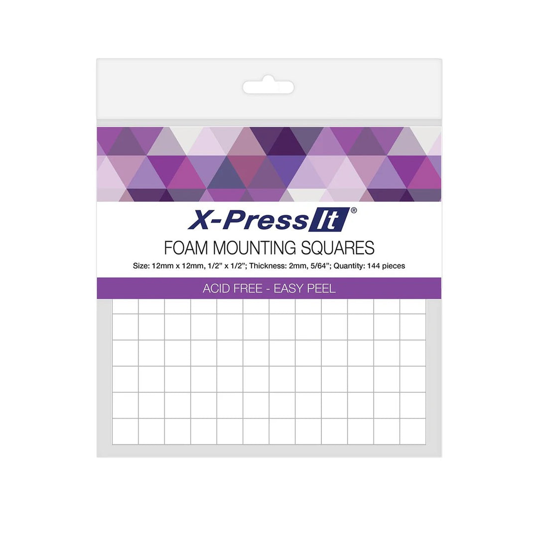 X-Press It - Foam Mounting Squares 12x12mm