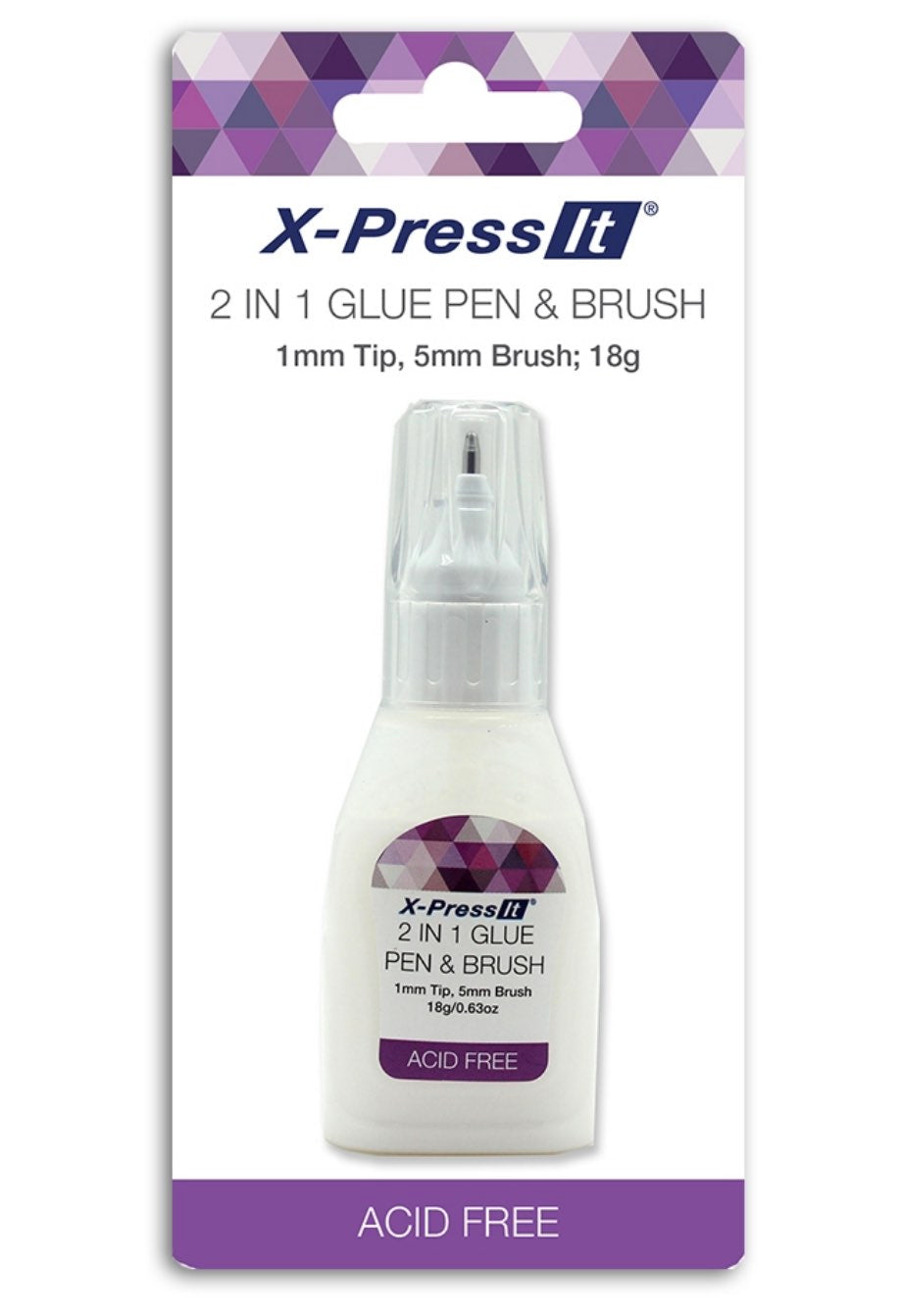 X-Press It 2 in 1 Glue Pen & Brush