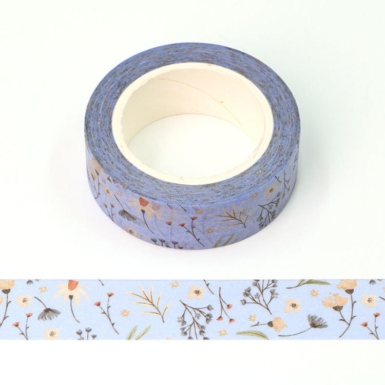 Washi Tape - Petite Blue Floral