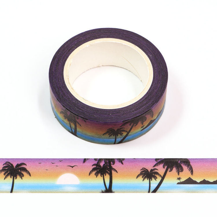 Washi Tape - Island Sunset