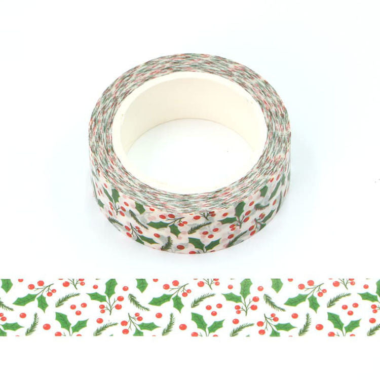 Washi Tape - Christmas Holly