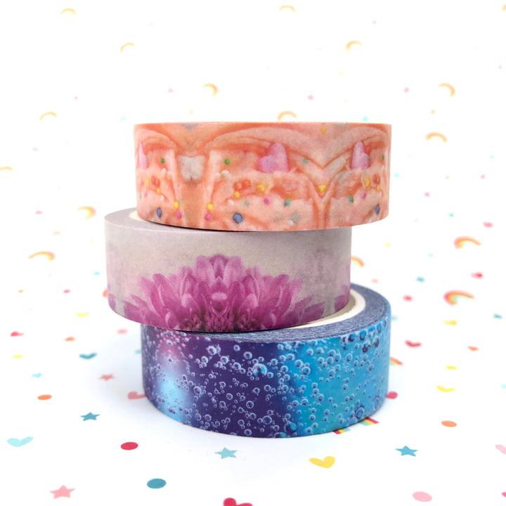 Hobby Hoppers x desleyjane plans Washi Tape - Water droplets