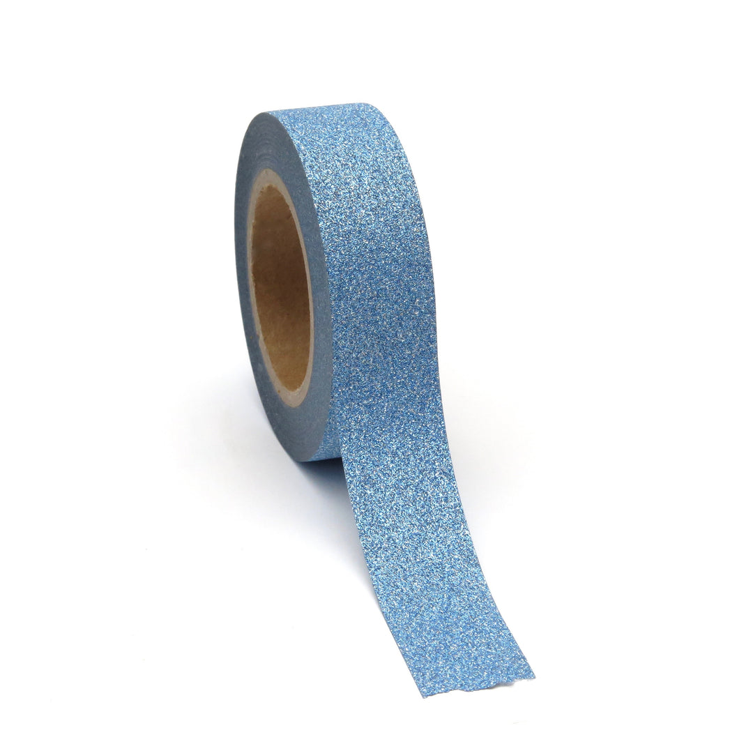 Blue Glitter Tape