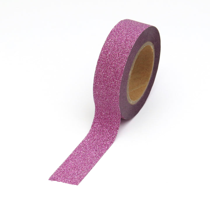 Dark Pink Glitter Tape