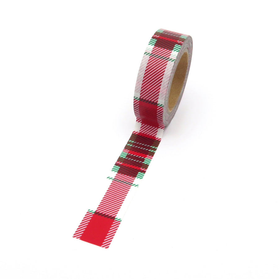 Washi Tape, Christmas, Tartan