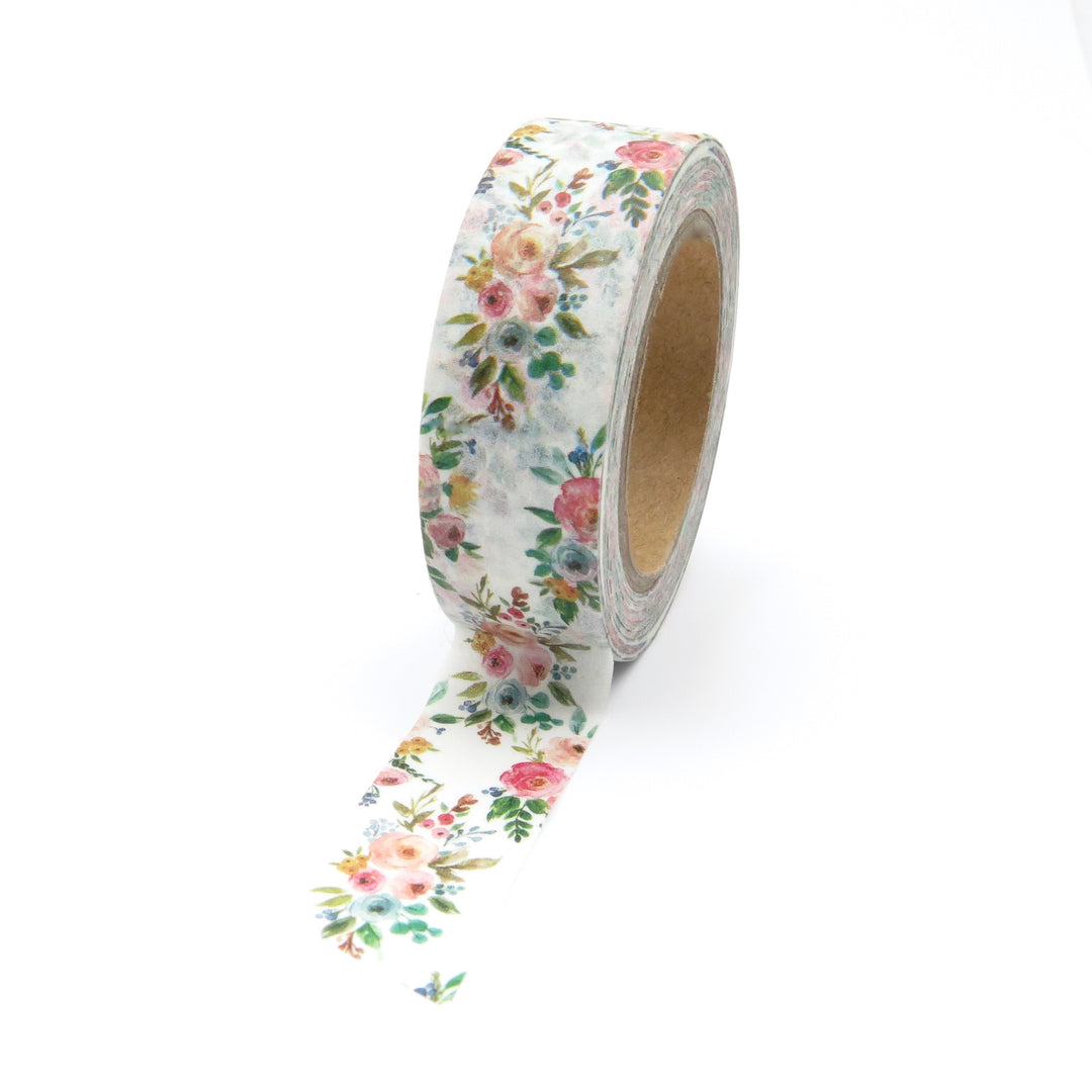 Floral Washi Tape, Vintage Bouquet