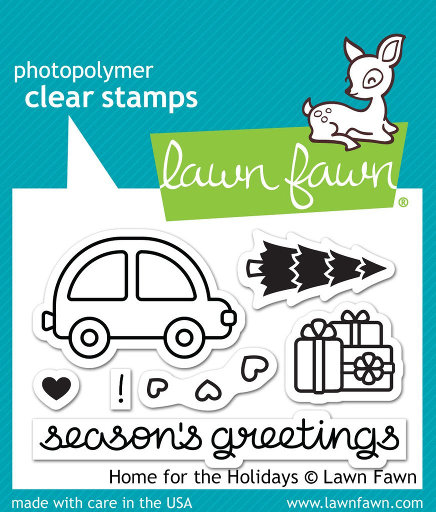 LF1220 Home for the holidays Stamp Set