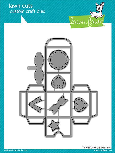 LF1485 Lawn Cuts Tiny Gift Box Dies