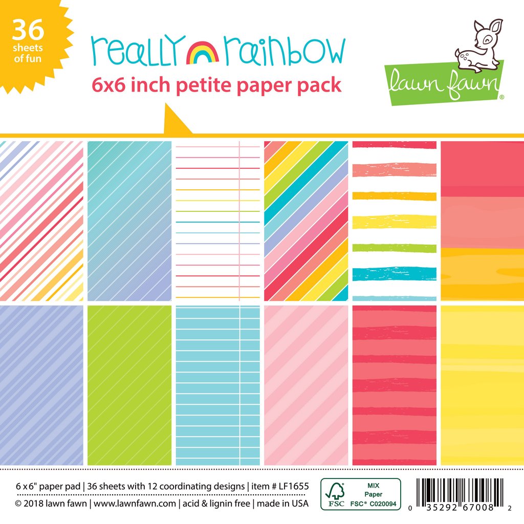 LF1655 Really Rainbow Petite Paper Pack