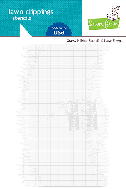 LF2248 grassy hillside stencils
