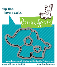 LF2515 Elphie Selfie Flip-Flop Lawn Cuts