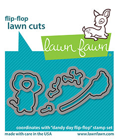LF2563 Lawn Cuts Dandy Day Flip-Flop Dies