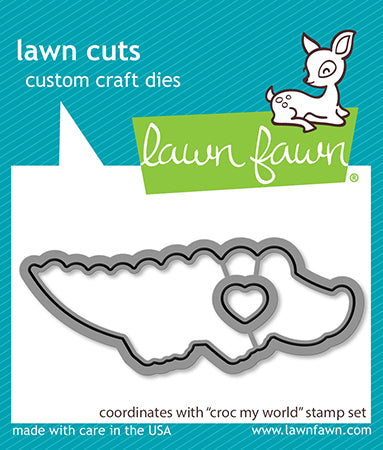 Lawn Fawn LF2725 - Croc My World - Lawn Cuts