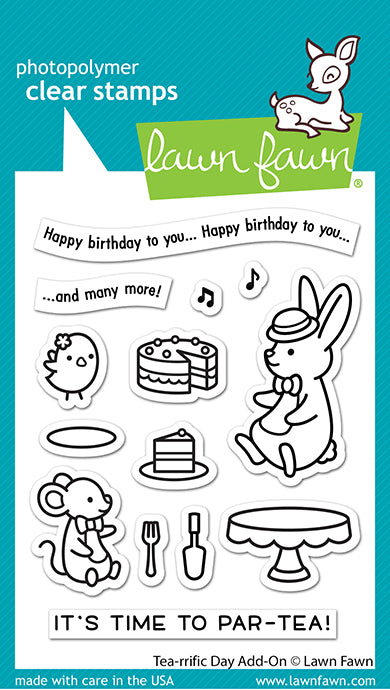 Lawn Fawn LF2858 - Tea-Rrific Day Add-On