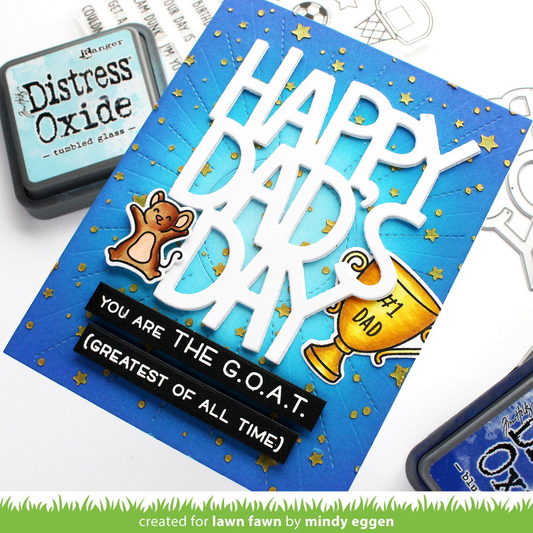 Lawn Fawn LF2885 - Giant Happy Dad'S Day
