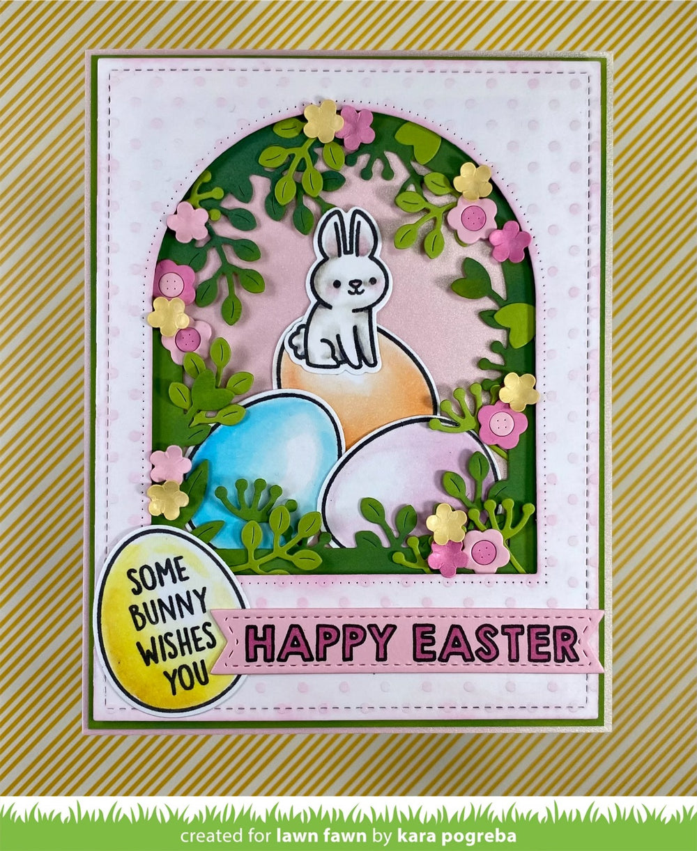Lawn Fawn LF3079 Eggstraordinary Easter Add On - Spring 2023 release