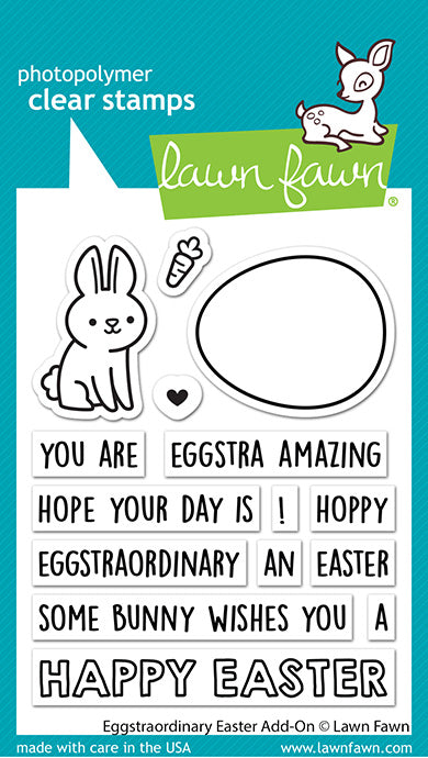 Lawn Fawn LF3079 Eggstraordinary Easter Add On - Spring 2023 release