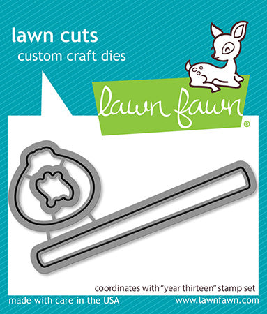 Lawn Fawn LF3085 Year Thirteen Lawn Cuts - Spring 2023 release