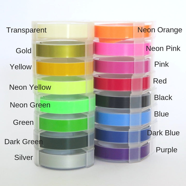 Motex Refill Tape Colour options