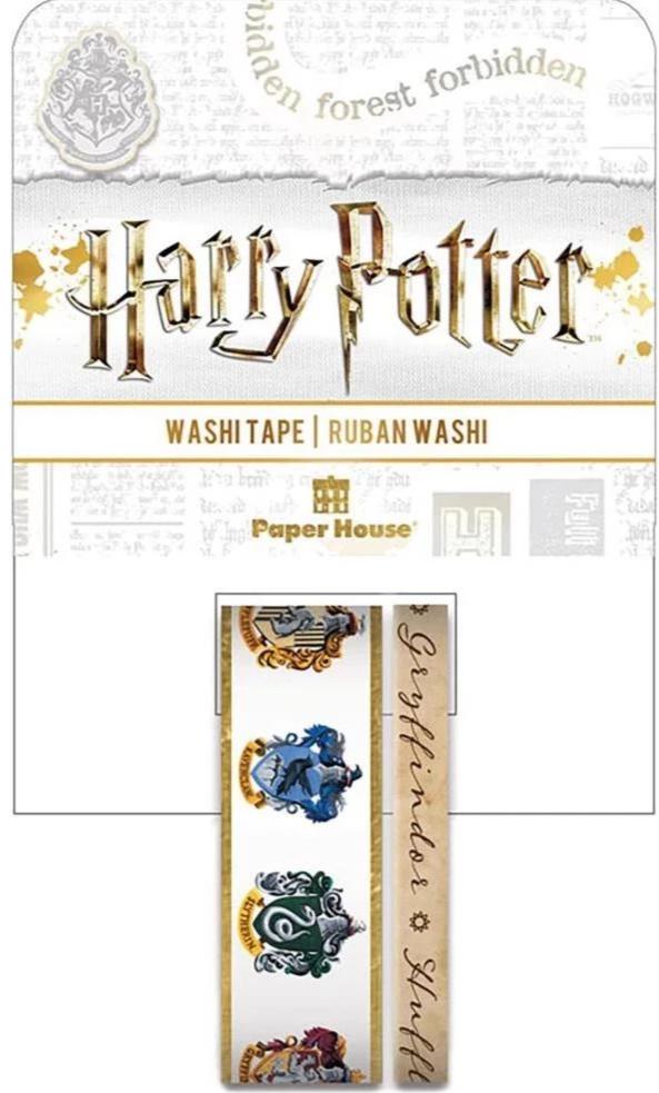 Harry Potter House Crests Washi Tape