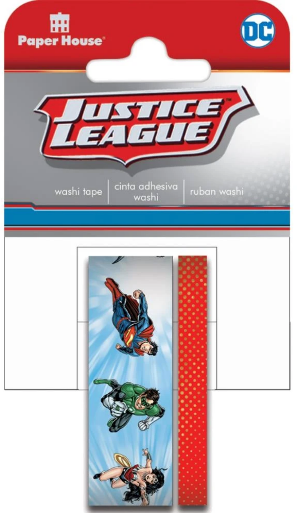 Justice League Washi Tape Set – Hobby Hoppers