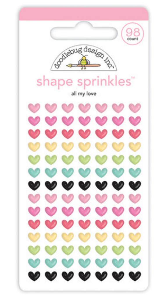 Doodlebug Shape Sprinkles 