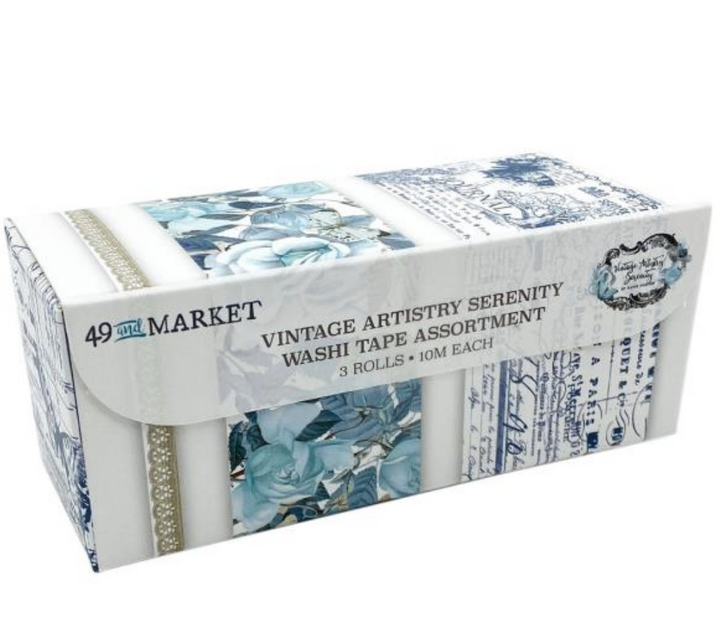 49 And Market - Vintage Artistry Serenity Washi Tape Set