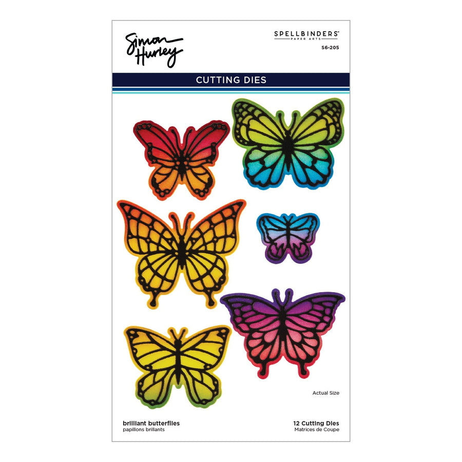 Simon Hurley Brilliant Butterflies by Spellbinders