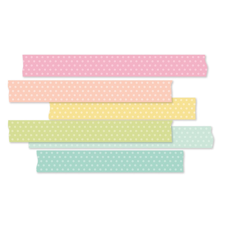 Color Vibe Washi Tape Set - Lights 6/pk