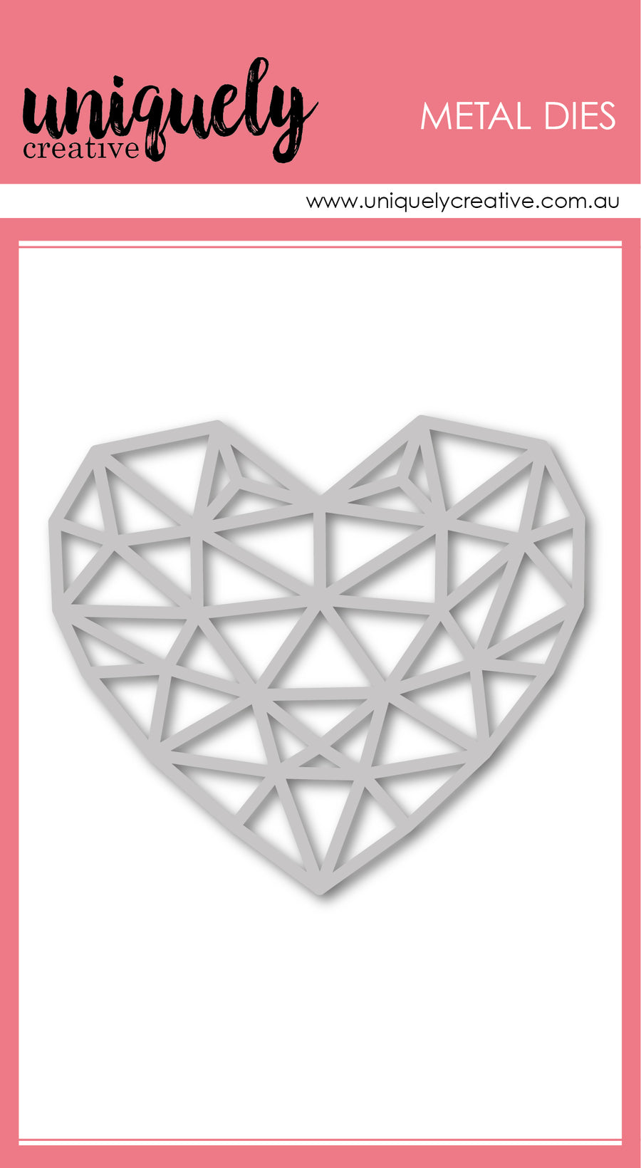 UCD1758 Geometric Heart