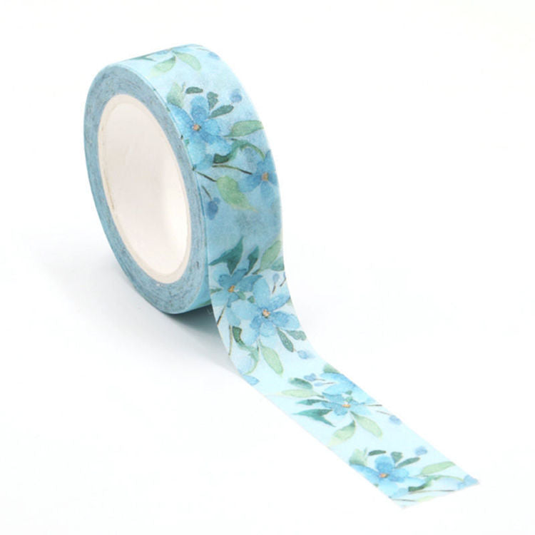 Washi Tape - Blue Floral