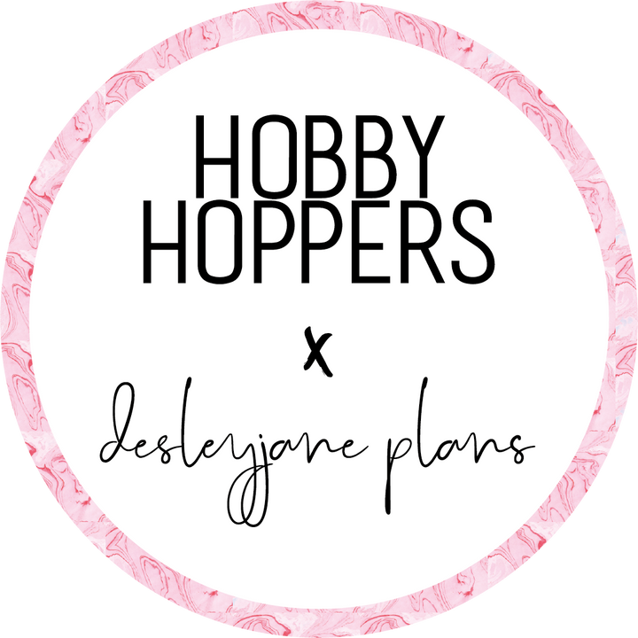 Hobby Hoppers x desleyjane plans Washi Tape - Frosting