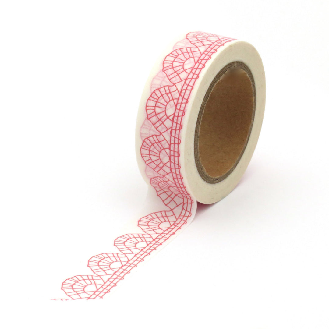 Washi Tape, Lace, Pink
