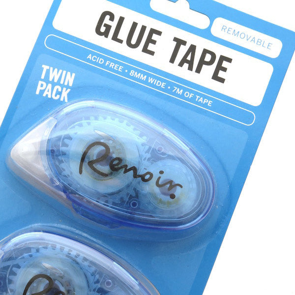 Renoir Glue Tape Twin Pack - Removable