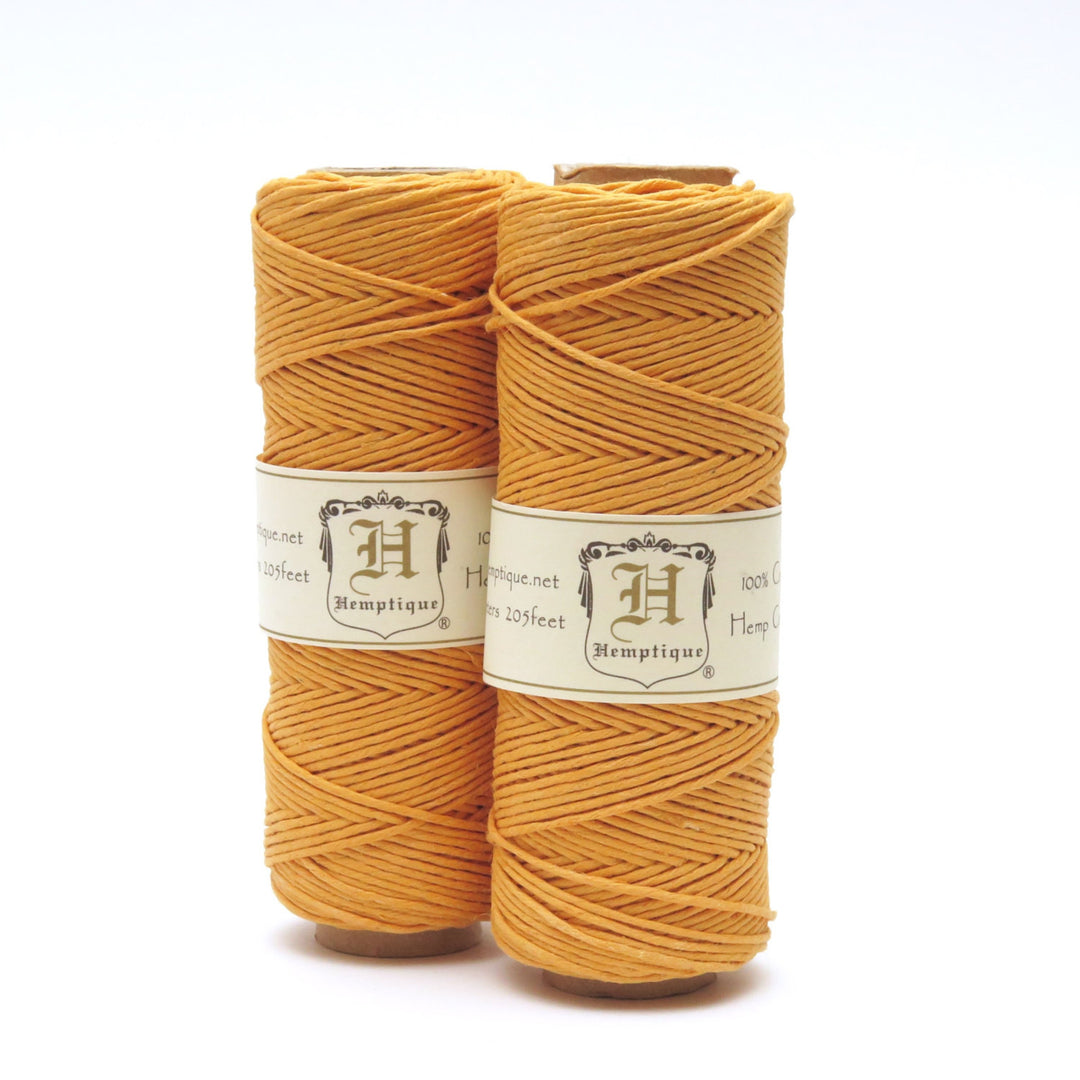  Gold Hemp Macrame Cord for jewellery making and craft