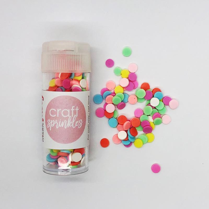 Pastel Confetti Craft Sprinkles