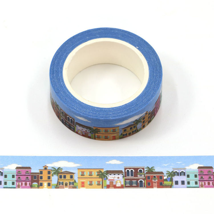 Washi tape Rainbow house 