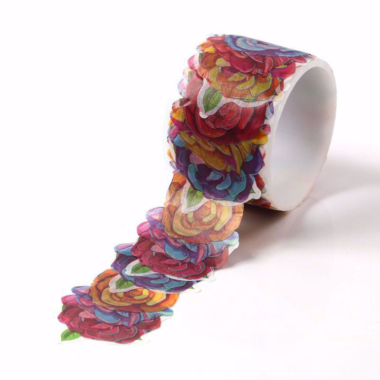 Washi Tape, Die Cut Roses