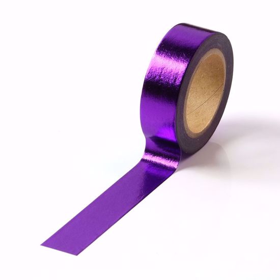 Washi Tape, Purple Foil